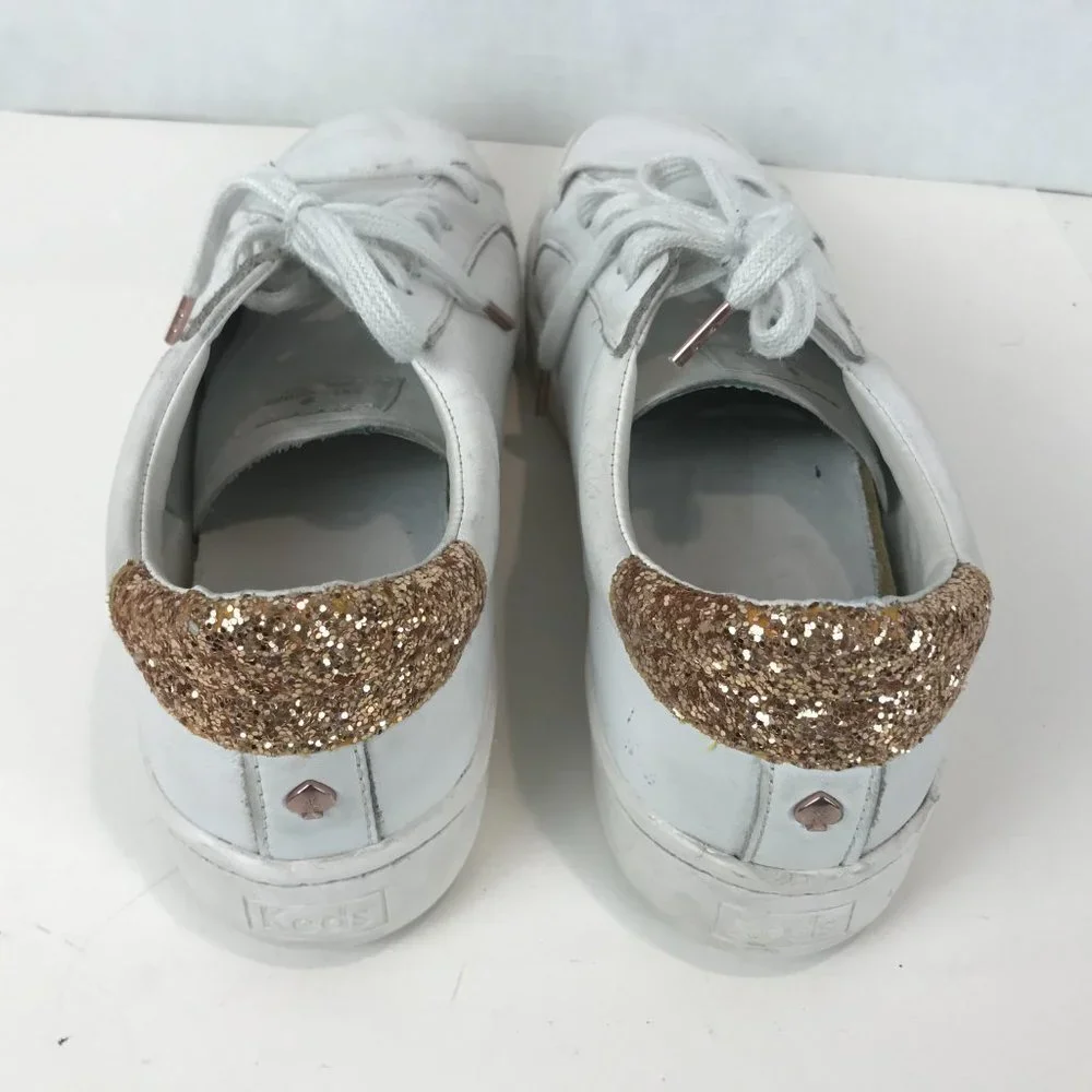 KEDS-KATE SPADE leather sneaker women's size 9.5